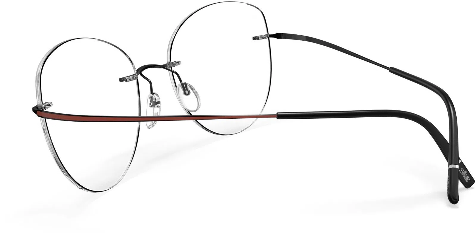 Silhouette Titan Minimal Art Stellar Demo Rimless 5599 Eyeglasses - view 70